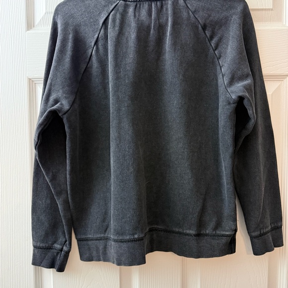 Lucky Brand Black Crew Neck Sweater - Picture 2 of 3